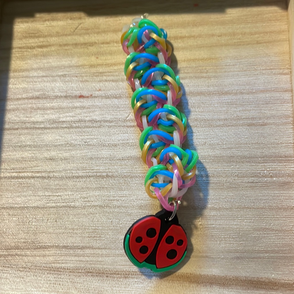 Ladybug, Backpack, Charm